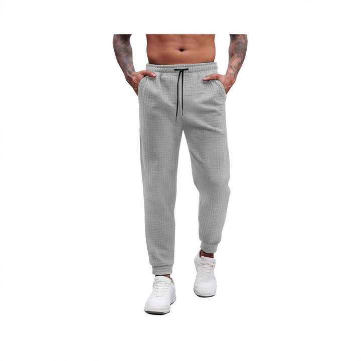 Herren Bequeme Sweatpants mit strukturiertem Design und elastischem Bund Aliams