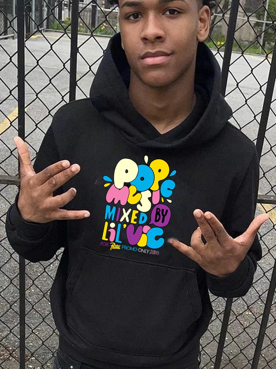 Herren Hoodie mit kreativem Grafikdesign Aliams