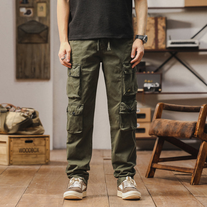 Herren Cargo-Jogginghose mit praktischen Taschen Aliams