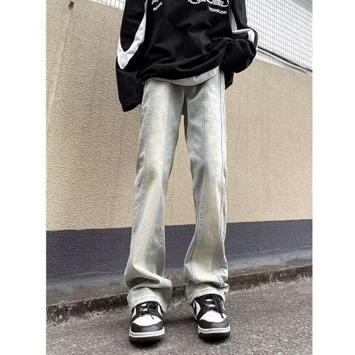 Herren weite Street-Style Jeans mit einzigartigem Design Aliams