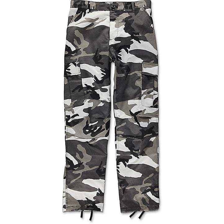 Herren Camouflage Cargo-Hose mit vielseitigen Taschen Aliams