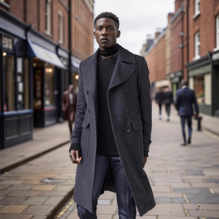 Herren klassischer Woolcoat Aliams