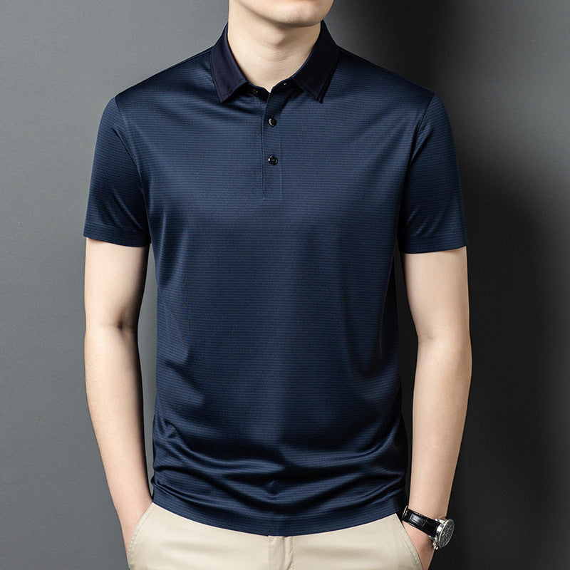 Herren Sportliches Polohemd mit atmungsaktiver Struktur Aliams