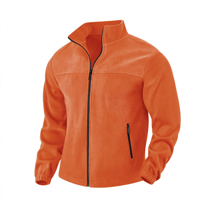 Herren Fleecejacke mit hohem Kragen Aliams