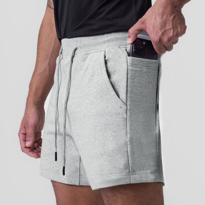 Herren Bequeme Shorts mit seitlichen Taschen und verstellbarem Bund Aliams