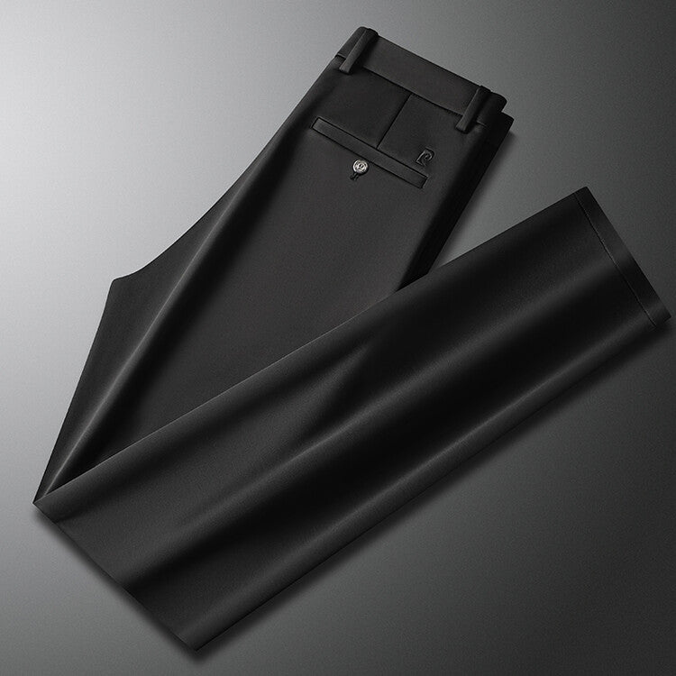 Herren elegante Anzughose im Slim-Fit Schnitt Aliams