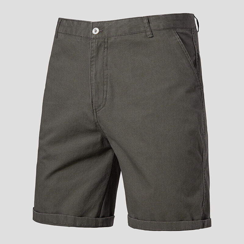 Herren Freizeit-Shorts aus hochwertigem Baumwoll-Mix mit praktischen Taschen Aliams