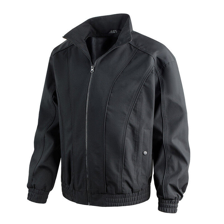 Herren Freizeitjacke mit hochschließendem Kragen und elastischem Bund Aliams