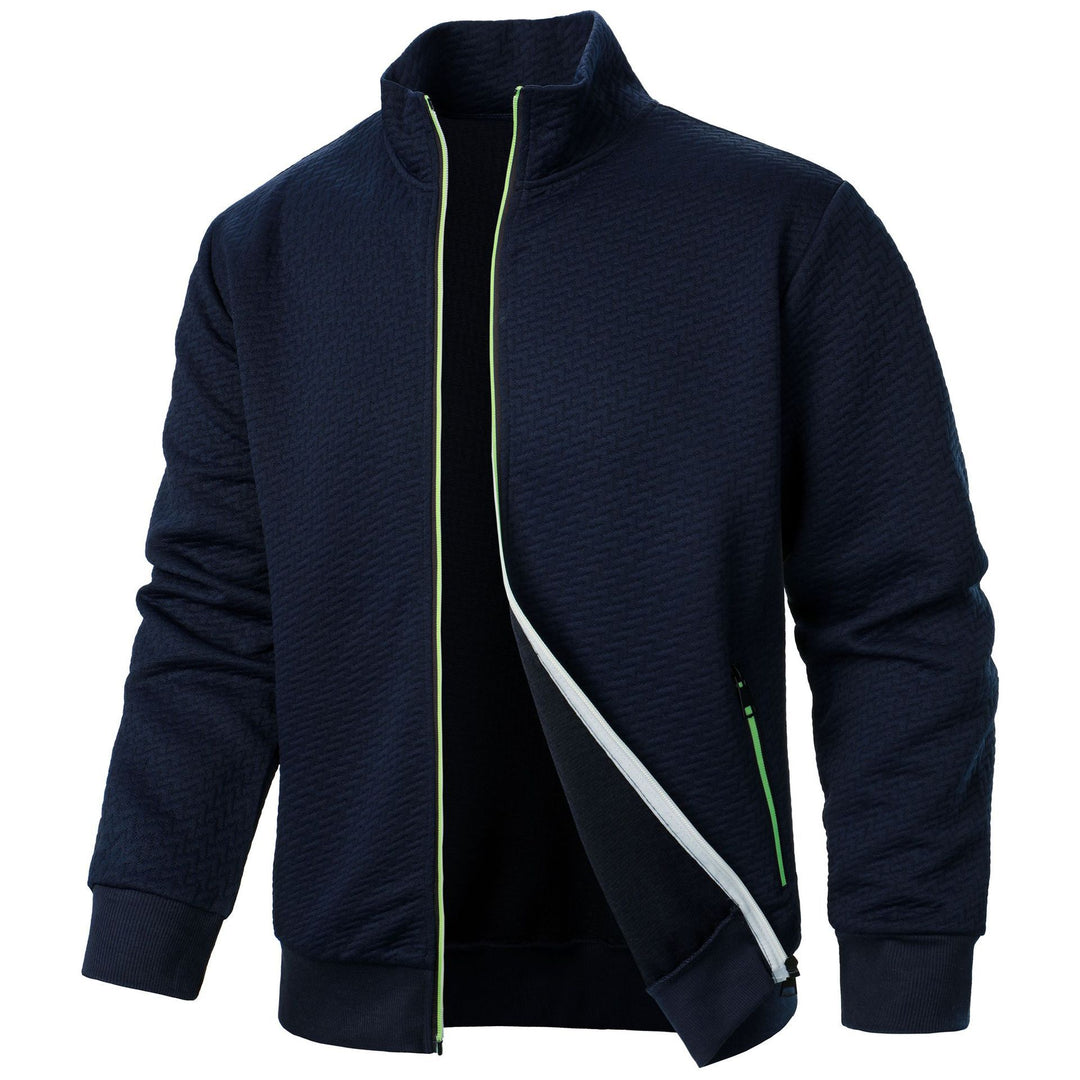 Herren Sportliche Steppjacke mit hohem Kragen und funktionalen Taschen Aliams