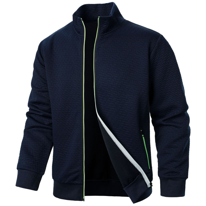 Herren Sportliche Steppjacke mit hohem Kragen und funktionalen Taschen Aliams