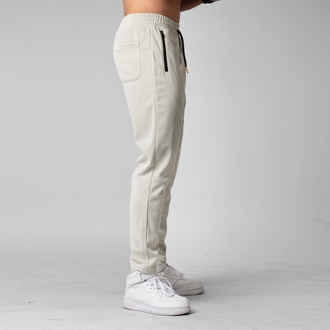 Herren Sportliche Jogginghose mit innovativer atmungsaktiver Struktur und praktischen Reißverschlusstaschen Aliams