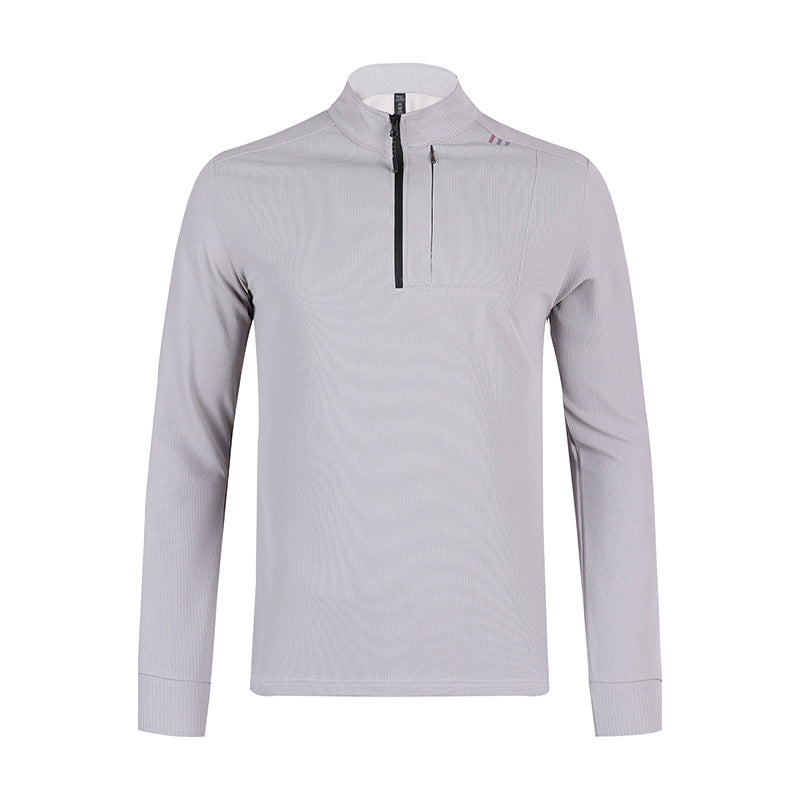 Herren Funktions-Langarmshirt mit Halbreißverschluss Aliams