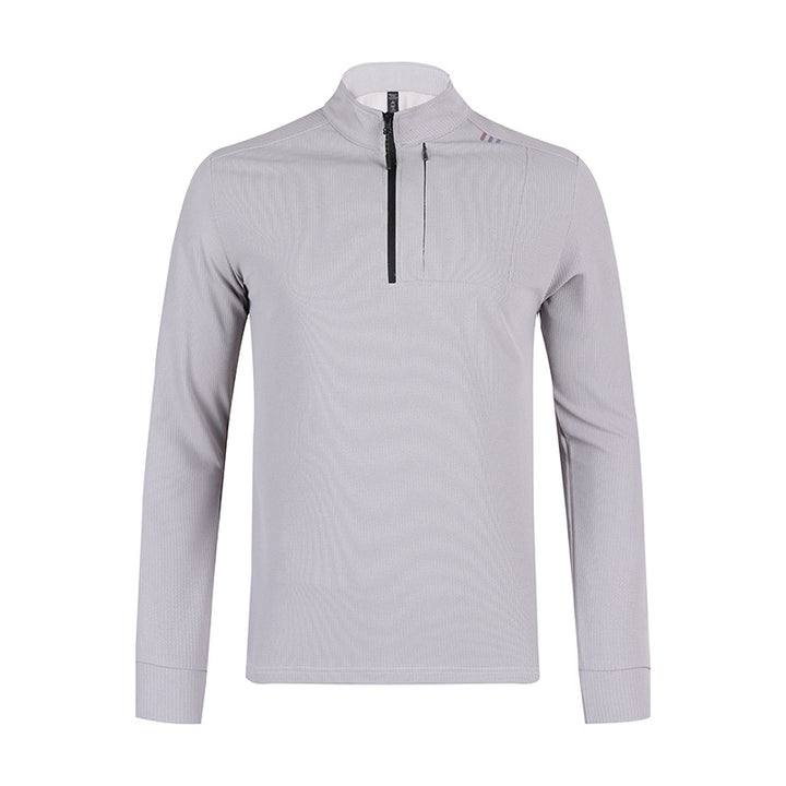 Herren Funktions-Langarmshirt mit Halbreißverschluss Aliams