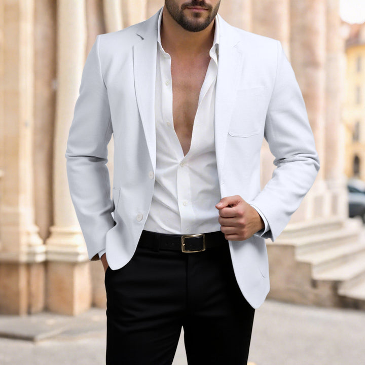 Herren eleganter Blazer mit modernem Schnitt Aliams