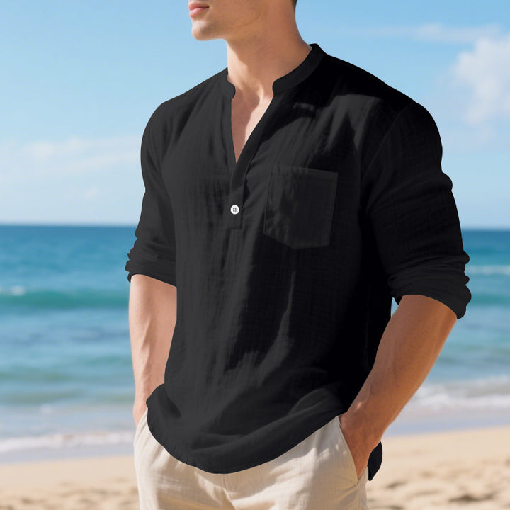 Herren Baumwollhemd Aliams