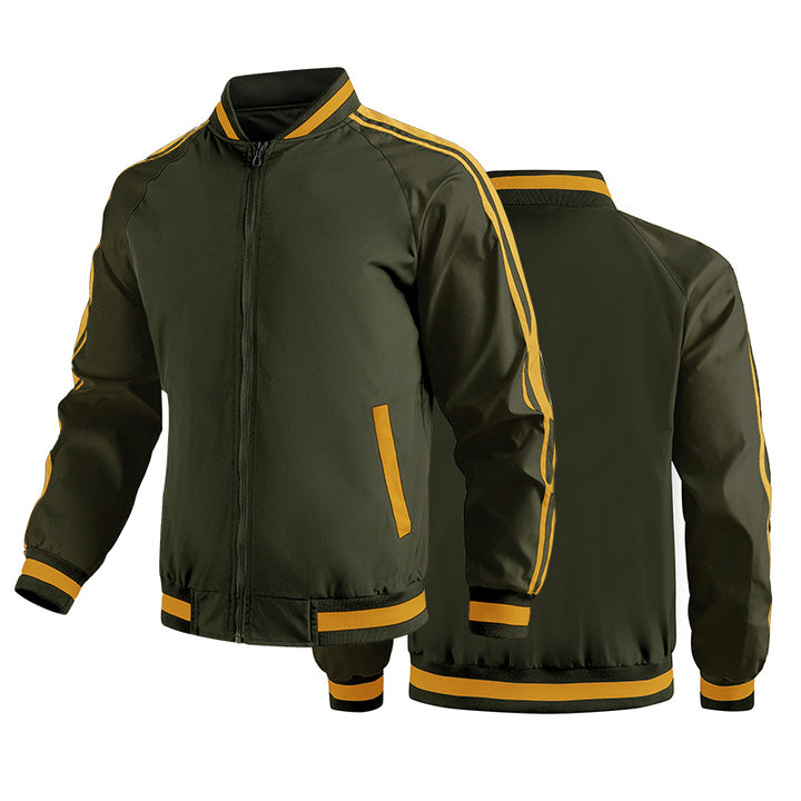 Herren sporty Baseballjacke Aliams
