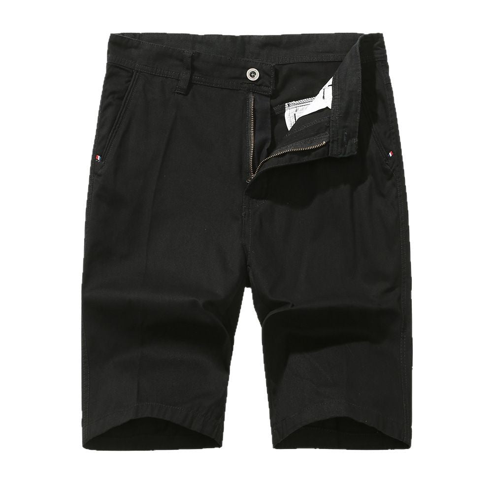 Herren komfortable und vielseitige Chino-Shorts mit praktischen Taschen Aliams