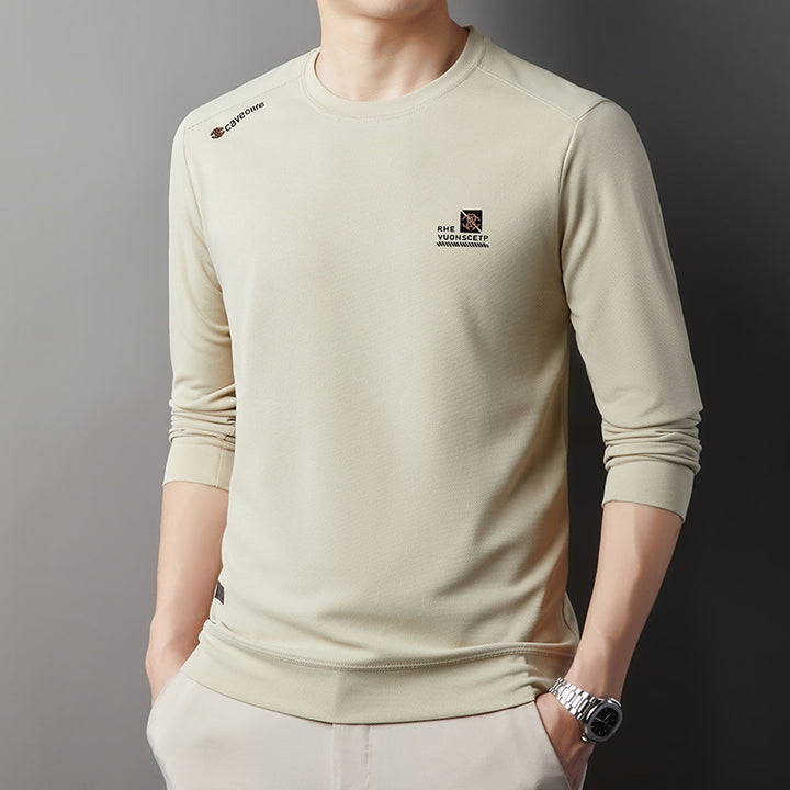 Herren funktionales Langarmshirt mit atmungsaktiver Struktur und innovativen Eigenschaften Aliams