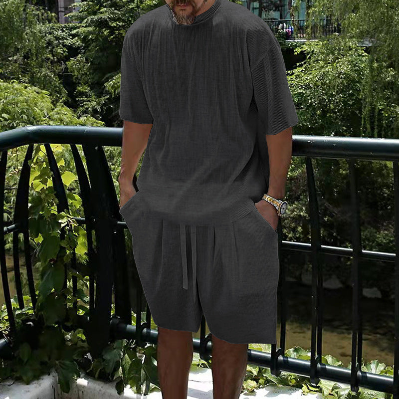 Herren Freizeit Shorts mit luftiger Passform und hochwertiger Struktur Aliams