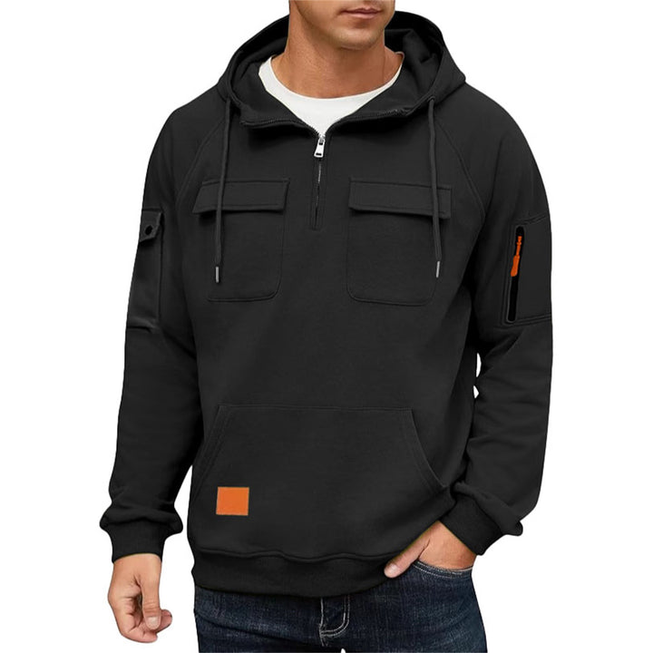 Herren Kapuzenpullover mit praktischen Taschen und sportlichem Design Aliams