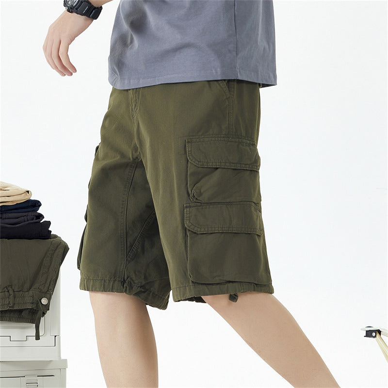 Herren Cargo-Shorts mit vielseitigen Taschenkombinationen Aliams