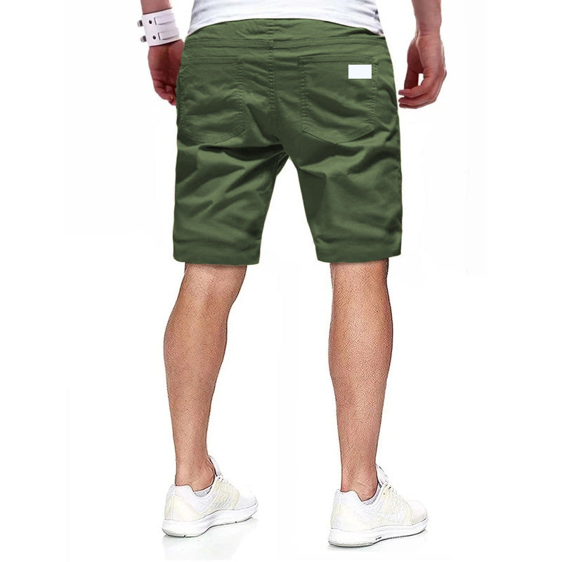 Herren Freizeit Cargoshorts mit elastischem Bund und praktischen Seitentaschen Aliams