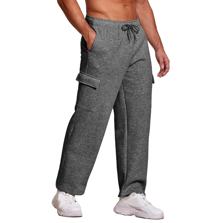 Damen Sportliche Cargo-Hose mit seitlichen Taschen Aliams