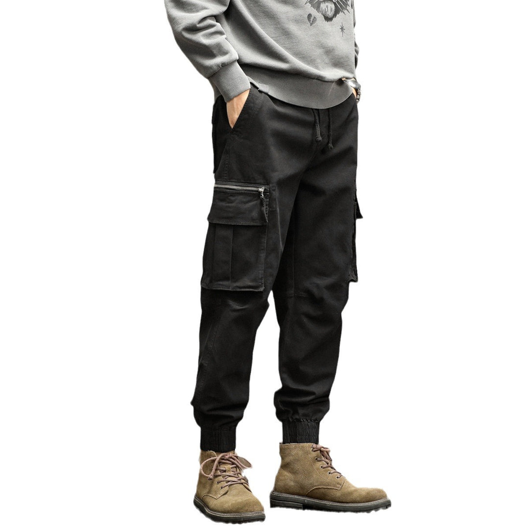 Herren Cargo-Hose mit multifunktionalen Taschen und robustem Baumwollmaterial Aliams