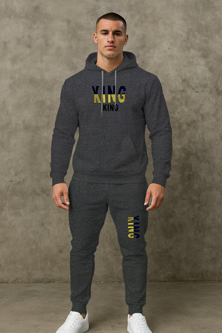 Herren sportives Hoodie- und Jogginghose-Set Aliams