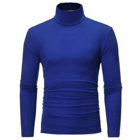 Herren Rollkragenpullover aus elastischem Material mit eng anliegendem Schnitt Aliams