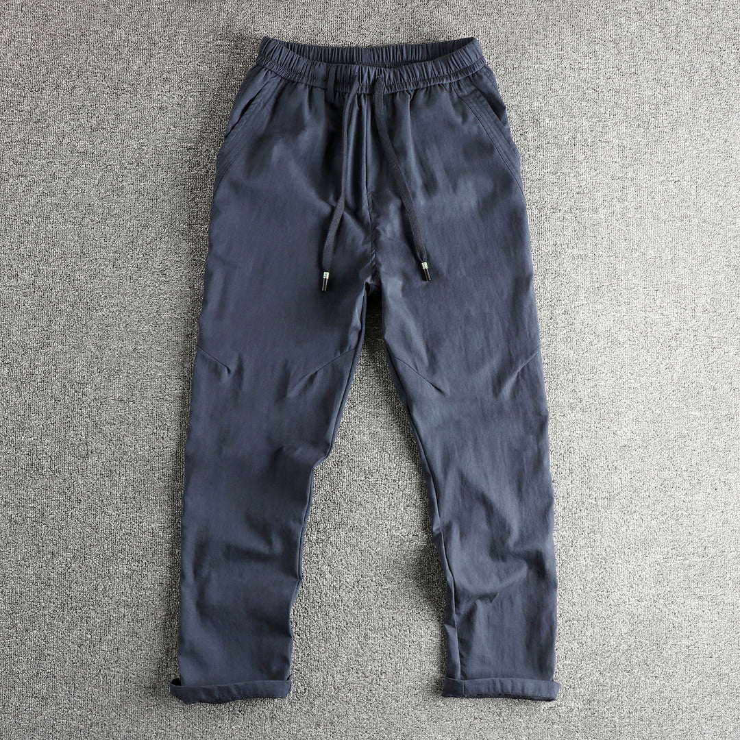 Herren Sportliche Freizeitpants mit elastischem Bund und praktischem Zugband Aliams