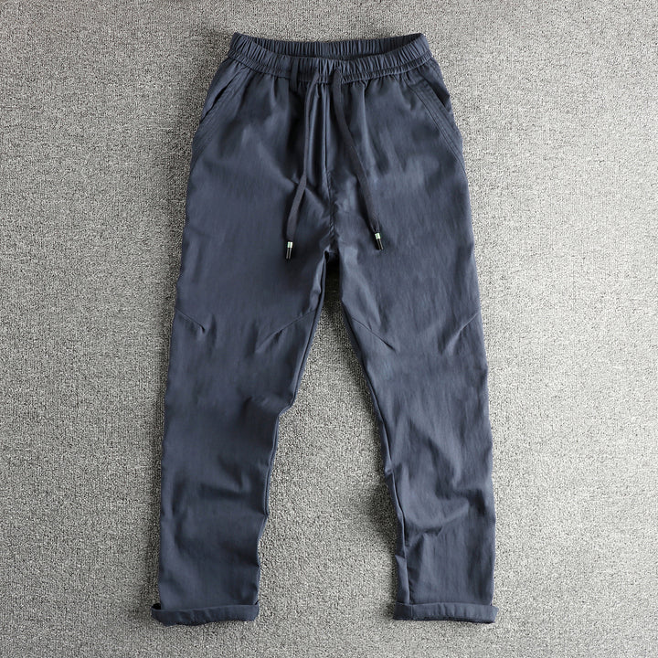 Herren Sportliche Freizeitpants mit elastischem Bund und praktischem Zugband Aliams