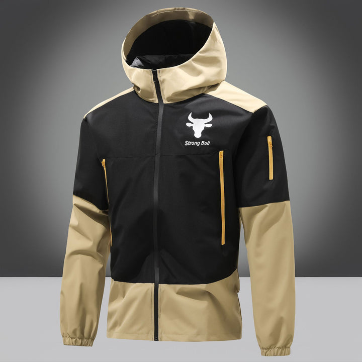 Herren Funktionsjacke mit atmungsaktivem Material und praktischen Taschen Aliams