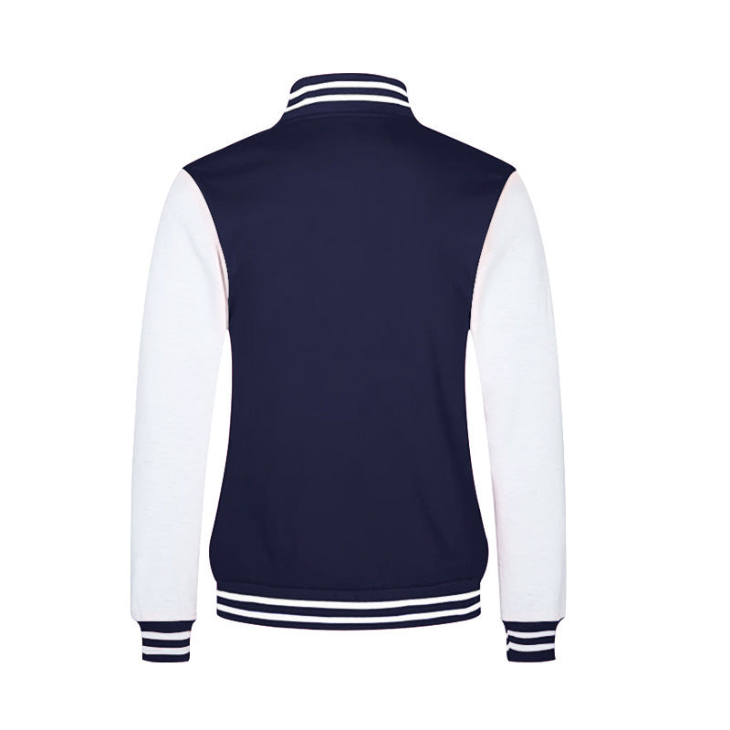 Herren varsity Jacke mit kontrastierenden Ärmeln und sportlichen Details Aliams