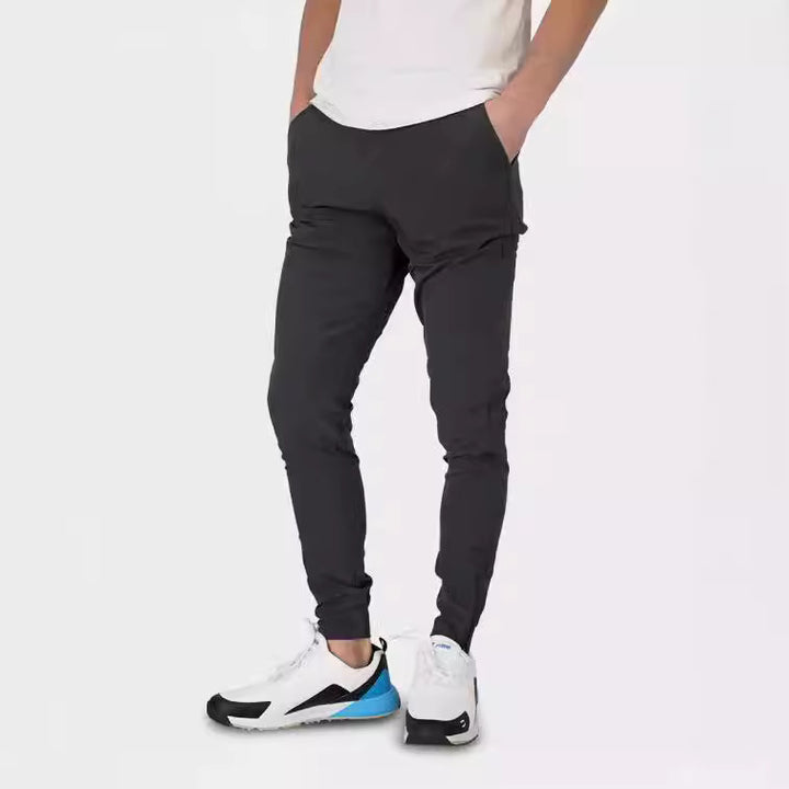 Herren atmungsaktive Relaxed Fit Jogginghose mit praktischen Taschen Aliams
