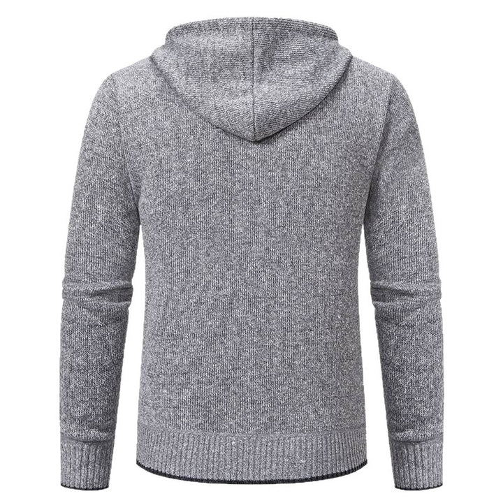 Herren Kapuzenjacke mit softem Fleece-Futter und eleganten Details Aliams