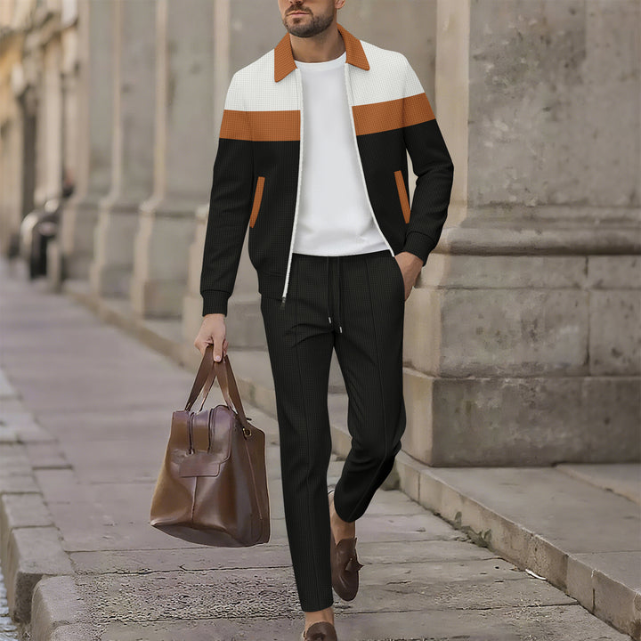 Herren sportliche Jacke im modernen Design Aliams