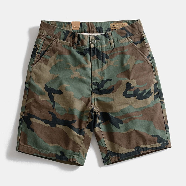 Herren Cargo-Shorts mit multifunktionalen Taschen und strapazierfähigem Material Aliams