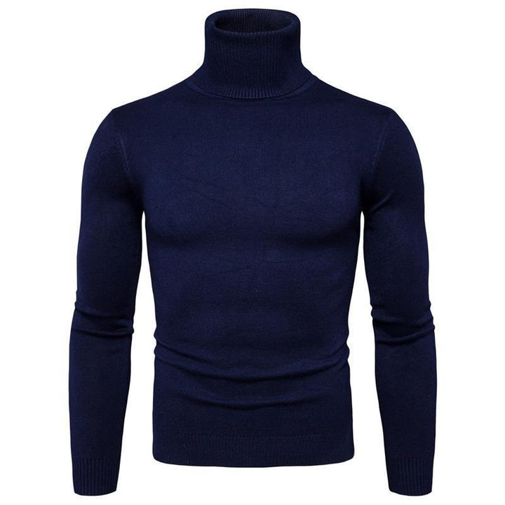 Herren Rollkragenpullover aus feiner Merinowolle Aliams