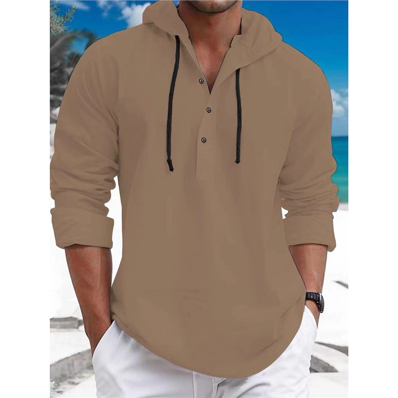 Herren Freizeitpullover mit Kapuze Aliams