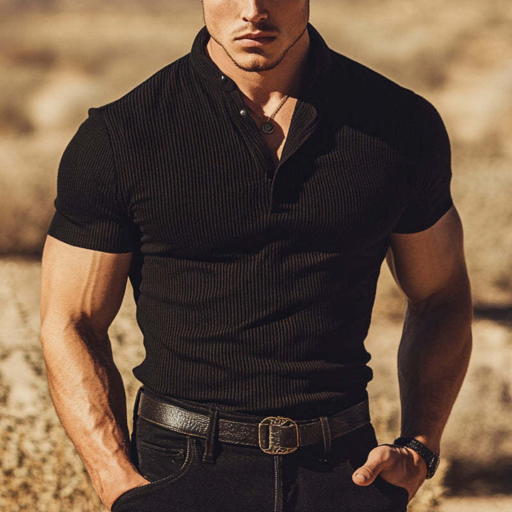 Herren Kurzarm Poloshirt Aliams