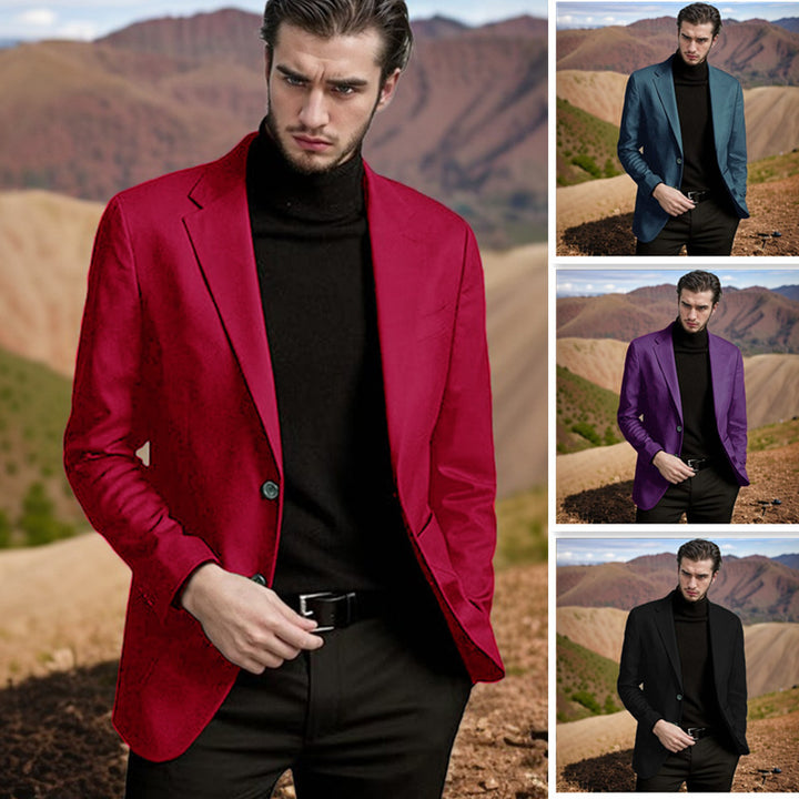 Herren eleganter Sakko mit klassischem Schnitt und modernen Akzenten Aliams