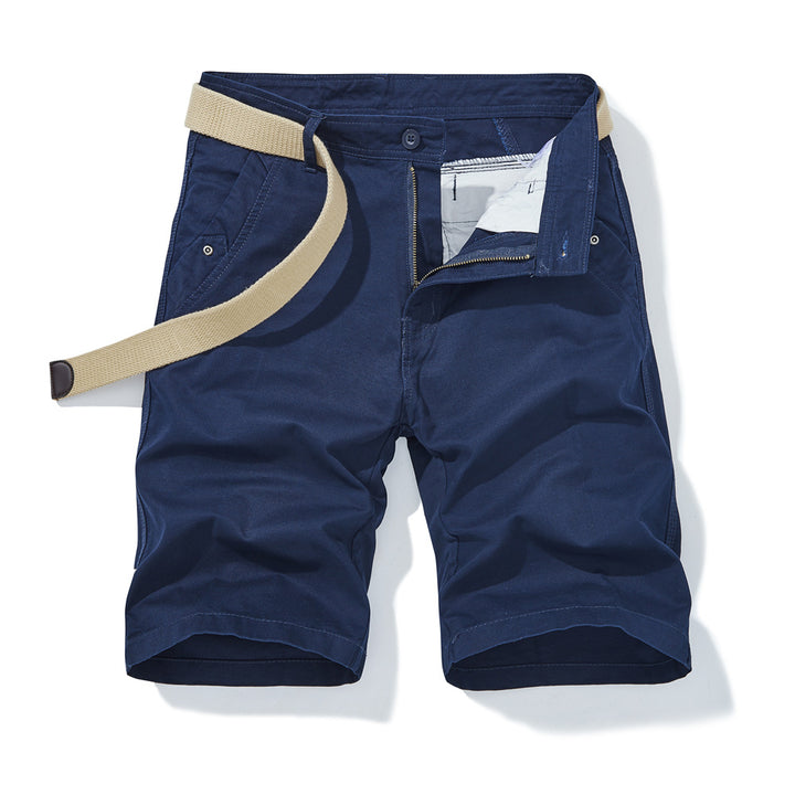 Herren vielseitige Kurz-Cargo-Shorts mit verstellbarem Bund und funktionalen Taschen Aliams
