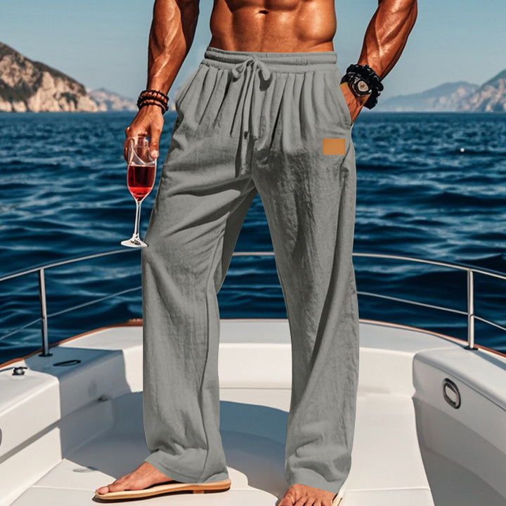 Herren strandtaugliche Leinenhose Aliams