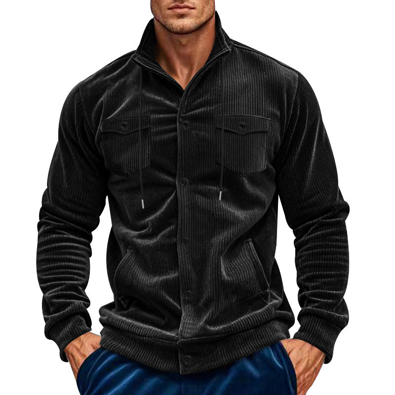 Herren cordjacke mit praktischen Brusttaschen Aliams