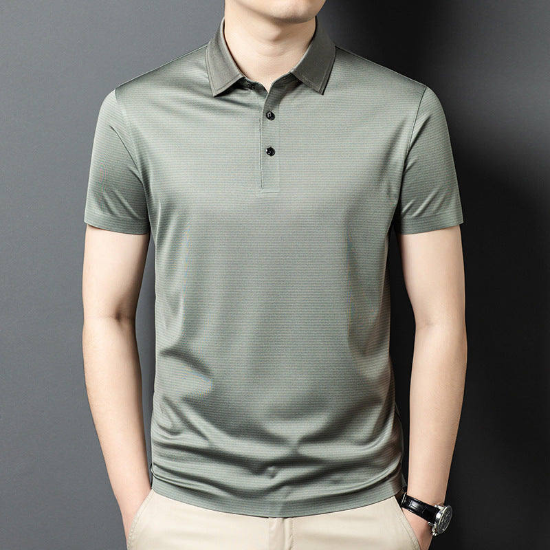 Herren Sportliches Polohemd mit atmungsaktiver Struktur Aliams