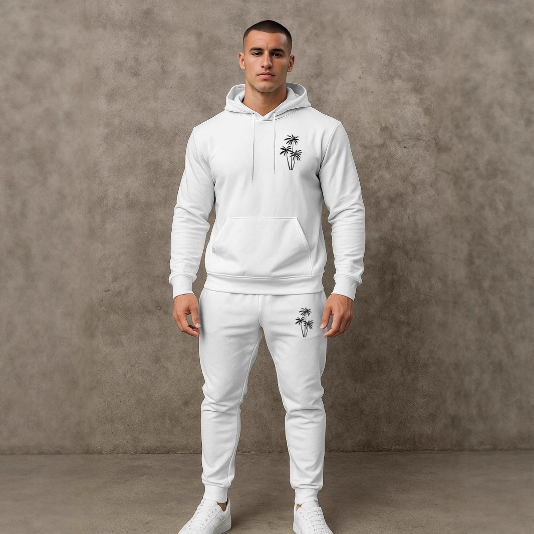 Herren Kapuzenpullover mit bequemen Jogginghosen Aliams