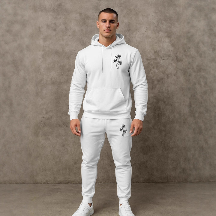 Herren Kapuzenpullover mit bequemen Jogginghosen Aliams