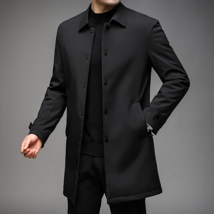 Herren elegante Übergangsjacke mit praktischem Design Aliams