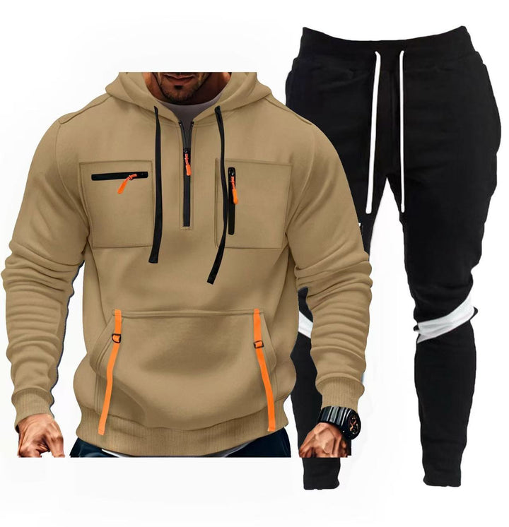 Herren sportliches Hoodie- und Jogginghosen-Set Aliams